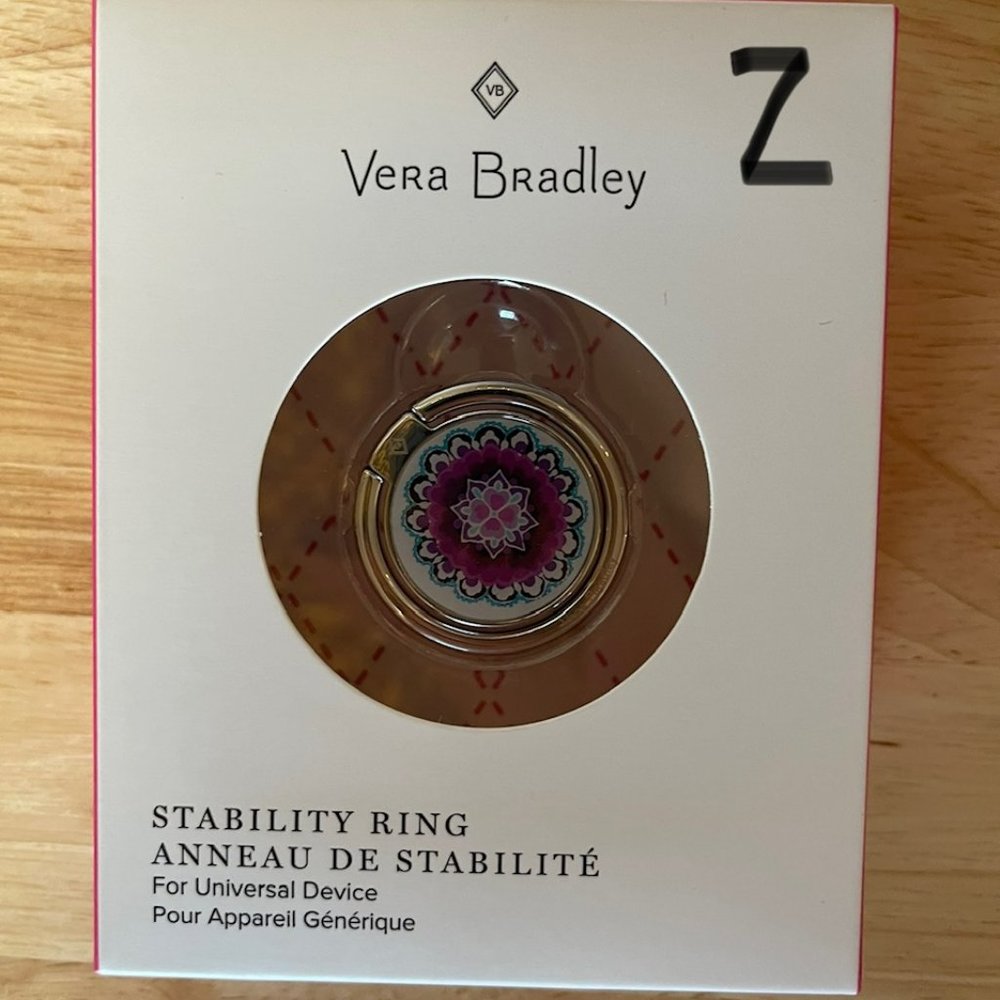 Vera Bradley Stability Ring in Lilac Medallion